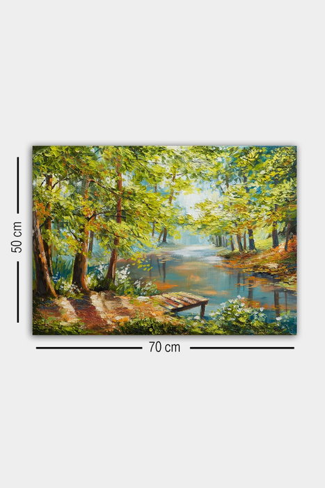 Wallity Lienzo Decorativo Unknown 50 x 70 cm Multicolor Wallity Lienzo Decorativo Unknown 50 x 70 cm Multicolor